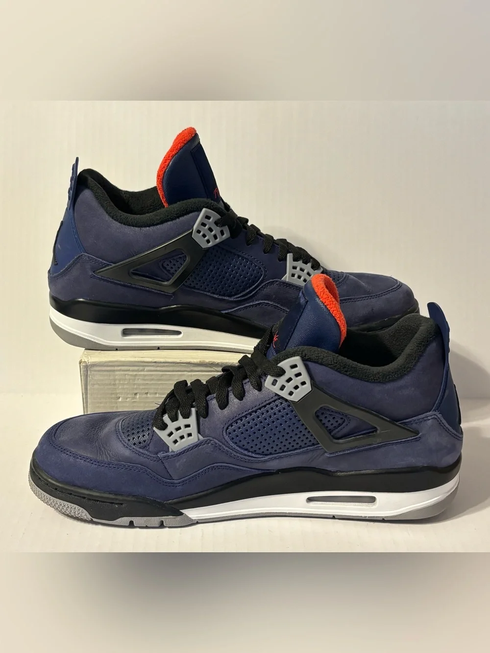 Air Jordan 4 Winterized Loyal Blue Mens Size 14 Basketball Sneaker Shoe Nike